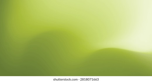 Fresh abstract green and cream gradient background inspired matcha latte, creative design backdrop.