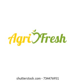 Fresh Agriculture Farm Fruit Logo Vector