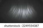 Fresh air flow. Effect of air conditioning waves on transparent background.