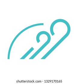 Fresh air logo template vector icon design