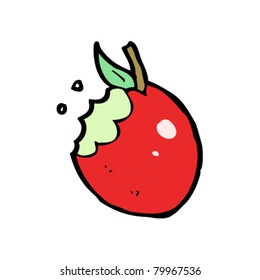 fresh apple cartoon