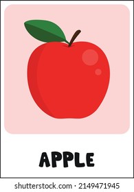 Fresh Apple Blitzkarte, Vektorgrafik