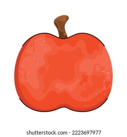 frisches Apfelfruchtsymbol