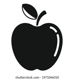 Fresh apple icon. Simple illustration of Fresh apple vector icon for web design isolated on white background