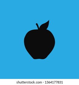 fresh apple icon vector
