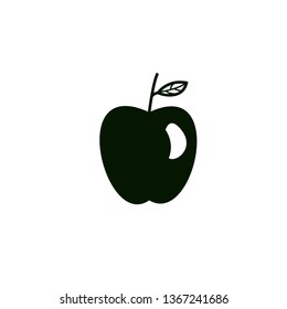 Fresh apple icon vector