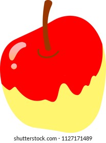 Fresh apple illustration