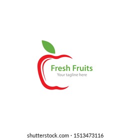 Fresh Apple logo vector illustration