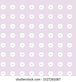 A fresh apple pattern on a purple background.