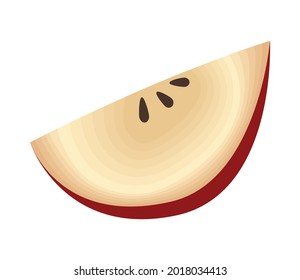 frisches Apfelfruchtsymbol