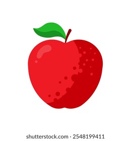  fresh apple - vector illustration