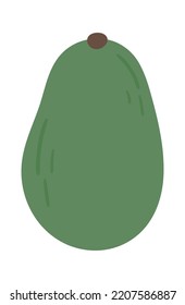 Fresh Avocado icon. Vector illustration