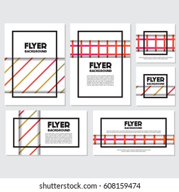 fresh background flyer style background Design Template,Vector Illustration