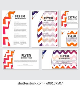 fresh background flyer style background Design Template,Vector Illustration