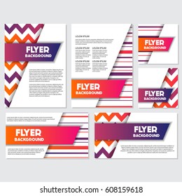 fresh background flyer style background Design Template,Vector Illustration