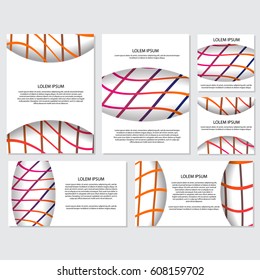 fresh background flyer style background Design Template,Vector Illustration