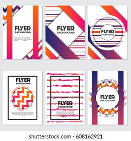 fresh background flyer style background Design Template,Vector Illustration