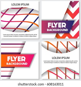 fresh background flyer style background Design Template,Vector Illustration