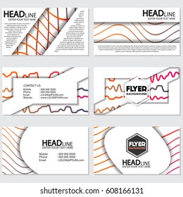 fresh background flyer style background Design Template,Vector Illustration
