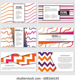fresh background flyer style background Design Template,Vector Illustration