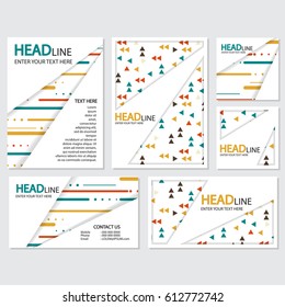 fresh background flyer style background Design Template,Vector Illustration