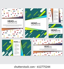 fresh background flyer style background Design Template,Vector Illustration