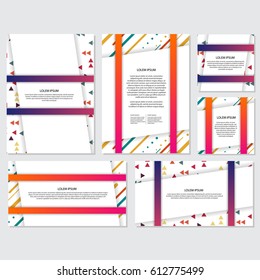 fresh background flyer style background Design Template,Vector Illustration