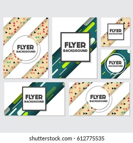 fresh background flyer style background Design Template,Vector Illustration