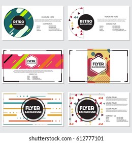 fresh background flyer style background Design Template,Vector Illustration