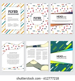 fresh background flyer style background Design Template,Vector Illustration