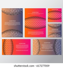 fresh background flyer style background Design Template,Vector Illustration