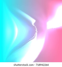 Fresh background. Pink and blue color. Sweet look. 