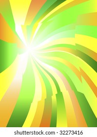 Fresh background with wrapped lightnings