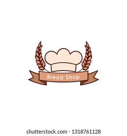 Fresh Bakery and Dessert Logo, Sign, Template, Emblem, Flat Vector Design