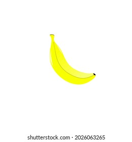 fresh banana fruit vector illustration