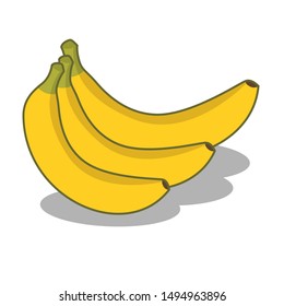 fresh banana vector can use for comercil and your design element 