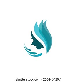 Fresh Beauty logo design vector