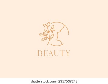 Fresh Beauty Logo Template Design