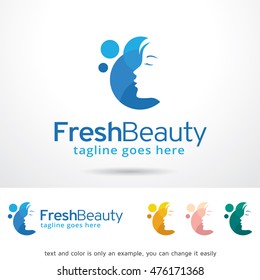 Fresh Beauty Logo Template Design Vector