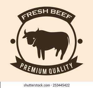 fresh beef design, vector illustration eps10 graphic 
