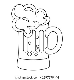 fresh beer cartoon