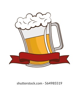 fresh beer drink icon