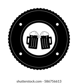fresh beer drink icon