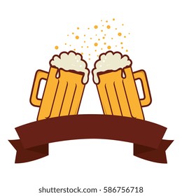 fresh beer drink icon