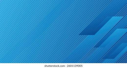 Fresh blue abstract presentation background with bright blue color. Vector illustration design for presentation, banner, cover, web, flyer, card, poster, wallpaper, texture, slide, magazine