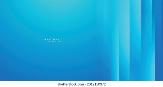 Frische blaue Farbverlauf-abstrakte Hintergrund Geometrie Gline und Layer-Element-Vektorgrafik für die Präsentation Design. Geeignet für Unternehmen, Unternehmen, Institutionen, Feiern, Feste, Seminare und Vorträge