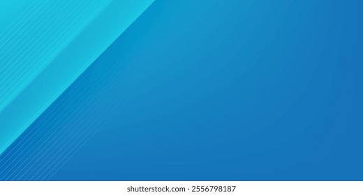 Fresh blue gradient abstract background geometry shine and layer element vector for presentation design. Suit for business, corporate, institution, party, festive, seminar, and talks