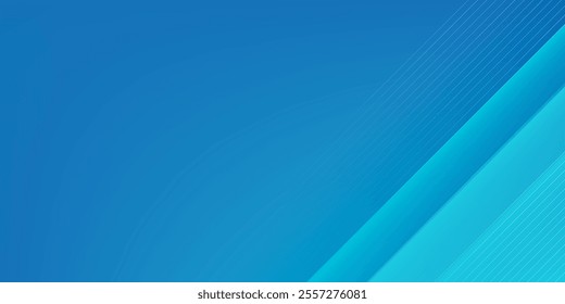 Fresh blue gradient abstract background geometry shine and layer element vector for presentation design. Suit for business, corporate, institution, party, festive, seminar, and talks