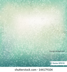 Fresh blue grunge abstract background. Template for text.