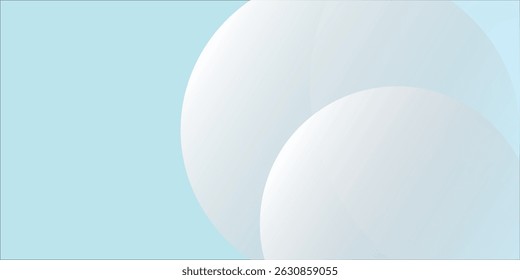 Fresh blue light gradient web abstract background geometry shine and layer element vector for presentation design, banner, poster, and much more